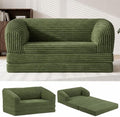 JUIKURY Convertible Sofa Bed, 3-in-1 Foldable Loveseat Couch by Unknown