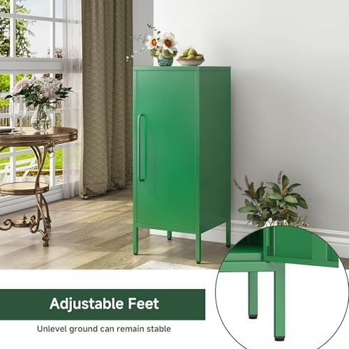 Metal Storage Cabinet 39.5” Decorative Storage Cabinet - Image 6