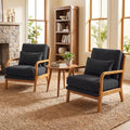 Mid Century Modern Accent Chairs Set of 2, Armchair by JIASTING