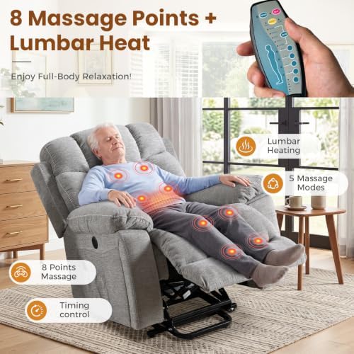 CANMOV Power Lift Recliner Chair - Image 3