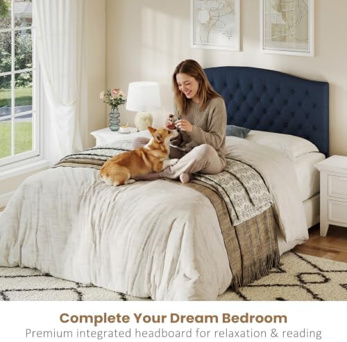 Befurtori Queen Headboard Only, Upholstered Headboard - Image 4