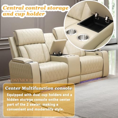 Power Recliner Sofa Loveseat Set - Image 5