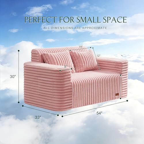ZurNesfure Sofa Couch Loveseat Boneless Sofa - Image 2