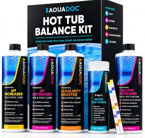 AquaDoc Hot Tub Water Balance Kit by AquaDocSpaHotTubSupplies