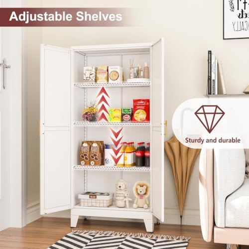 winiowa Metal Pantry Cabinet - Image 5