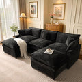 108" Oversize Modular Sectional Couch U Shaped by DesignforBetterLife