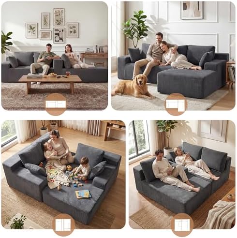 GRUSIGN Cloud Sectional Boneless Couches - Image 3