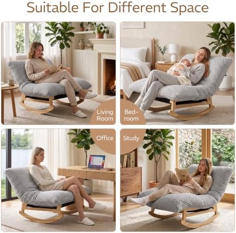 NicBex Oversized Rocking Chair - Image 6