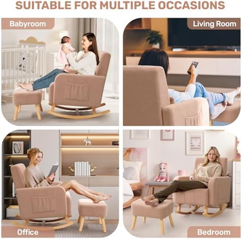 HCHAIRH Rocking Nursing Chair - Image 5