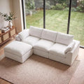 108" Cloud Sectional Couches for Living Room, Oversized Boneless Modular L by Unknown