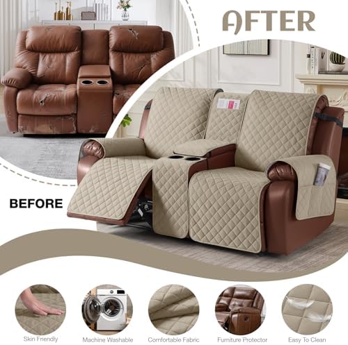 KinCam 100% Waterproof Loveseat Recliner Cover - Image 4