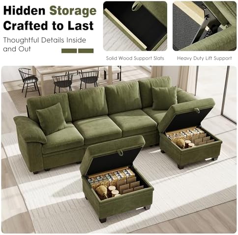 Ihanherry 108" Modular Sectional Sofa - Image 6