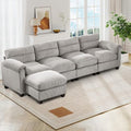 HAOMARKETS 115” Modular Sectional L Shaped Sofa by HAOMARKETS