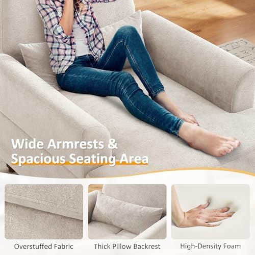 Oversized Chaise Lounge Chair - Image 5