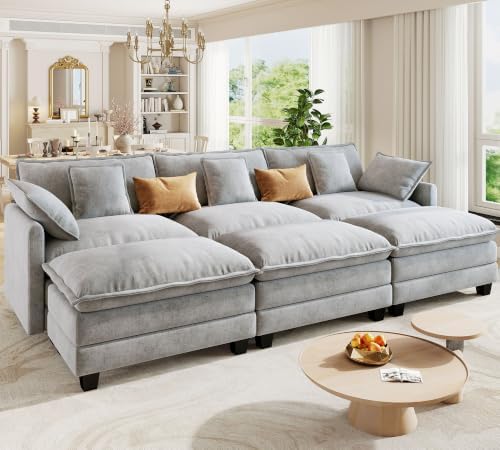 Hanherry Modular Sectional Sofa, Cloud Couch by Hanherry