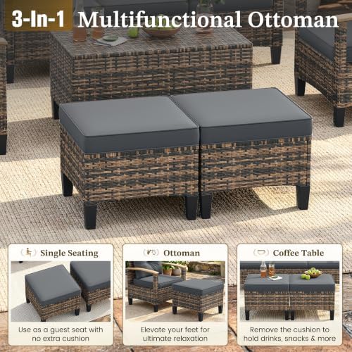 UDPATIO Wider Armrests Patio Furniture Set - Image 4