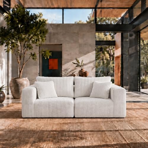 Maywish Modular Boneless Couch 70 Inch, Sectional Loveseat by Maywish
