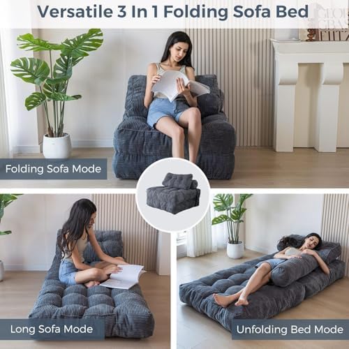 MAXYOYO Folding Sofa Bed, Convertible Chair Bed - Image 3