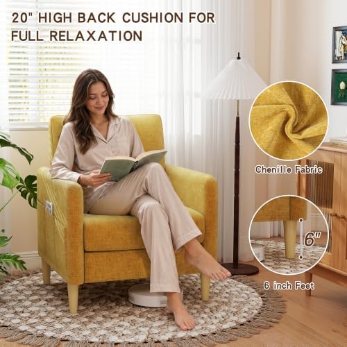 Urhanherry 31" Small Sofa Couch - Image 6