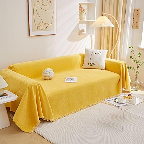 MEETSKY L Shaped Sofa Covers Sectional Couch Covers by MEETSKY