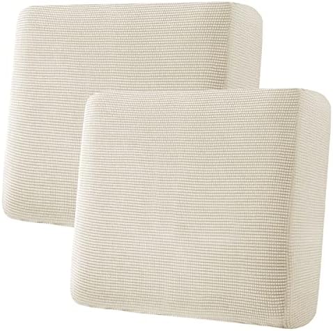 H.VERSAILTEX Super Stretch Individual Seat Cushion Covers Sofa Covers Couch by HVERSAILTEX