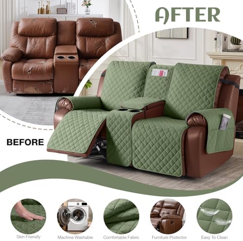 KinCam 100% Waterproof Loveseat Recliner Cover - Image 5