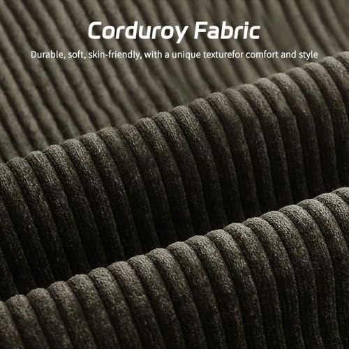 110" Modular Cloud Sofa, Oversized Corduroy Couch - Image 5