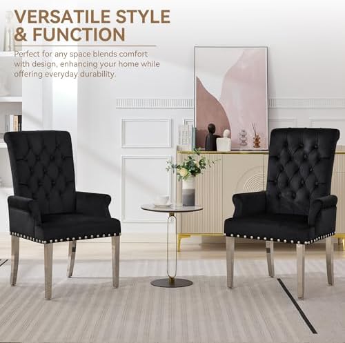 WUTUTUEE Velvet Dining Chair - Image 5