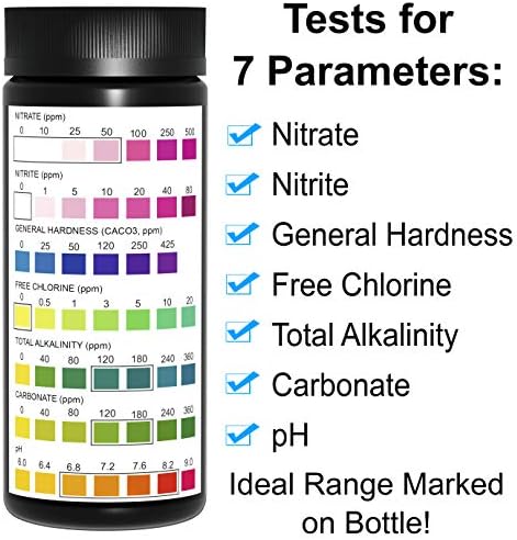 JNW Direct Pond Water Test Kit for Ponds - 7 in 1 Test Strips - Image 6