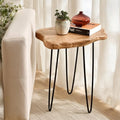 WELLAND Live Edge Cedar End Table by WELLAND