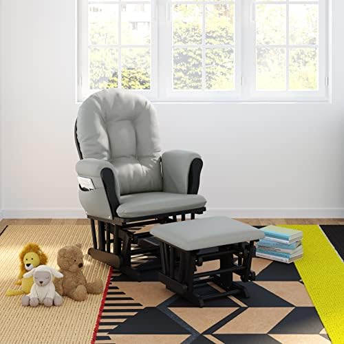 Storkcraft Premium Hoop Glider & Ottoman - Image 2