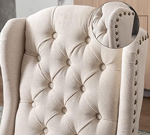 Upholstered Dining Chairs Set of 2 - Image 4