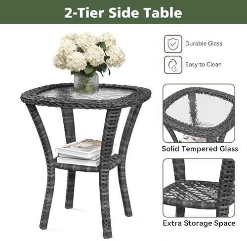 Aoxun 11 Piece Outdoor Patio Furniture Set - Image 7