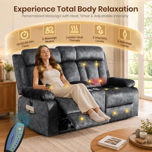 GUEAPY Power Reclining Loveseat - Image 3