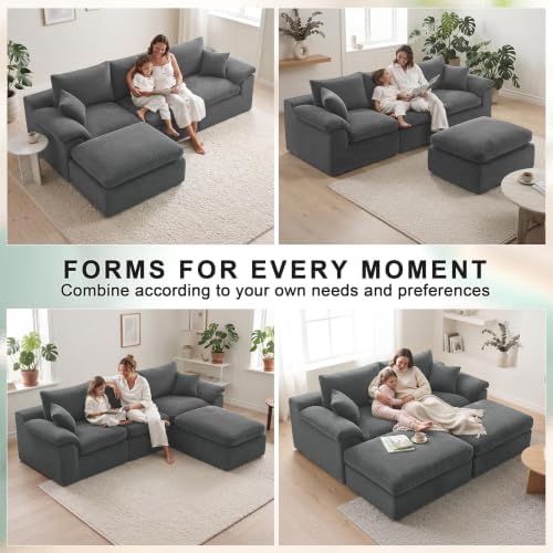 Cloud Sectional Couch, Boneless Couches - Image 4