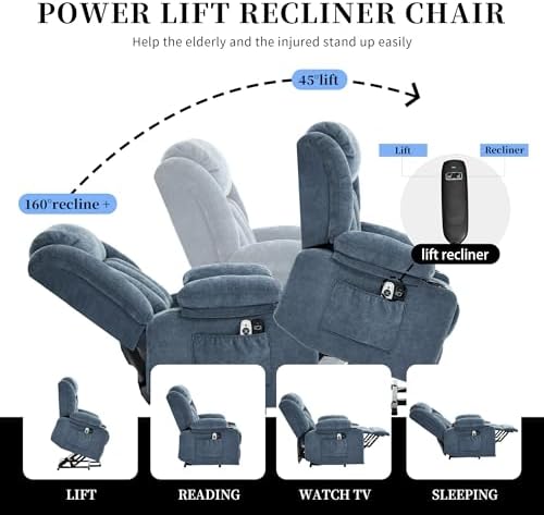 Power Lift Recliner Chair for Elderly - Image 5