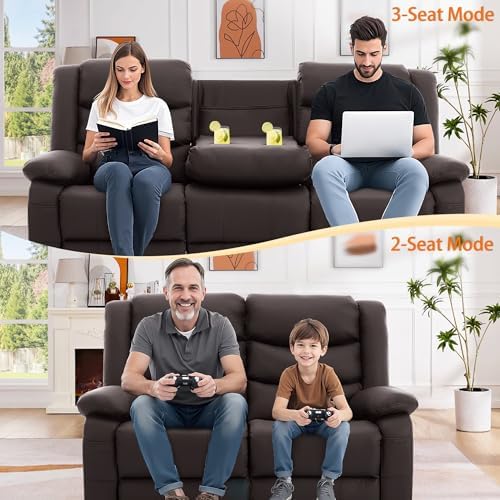 Korser Recliner Sofa, Reclining Loveseat - Image 7
