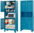 69" Tall Metal Pantry Cabinet by XIUSVON