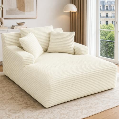 NicBex 66”Oversized Chaise Lounge Chair Indoor by NicBex