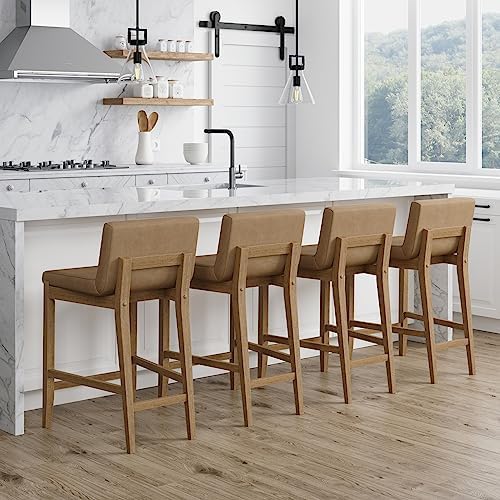 Nathan James Gracie Modern Counter Height Bar Stool by Unknown