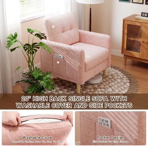 Urhanherry 31" Small Sofa Couch - Image 5