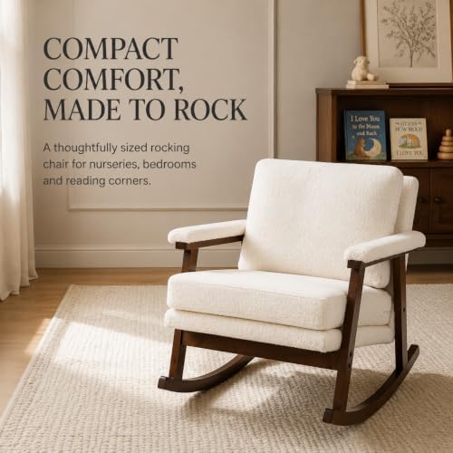 Nursery Rocking Chair for Adults and Small Spaces - Image 6