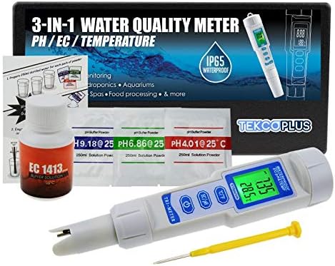 3 in 1 Water Quality Multi-Parameter pH EC Temperature Meter Tester Monitor - Image 3