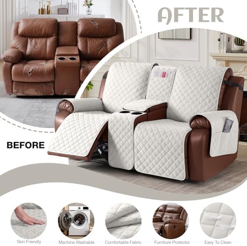 KinCam 100% Waterproof Loveseat Recliner Cover - Image 5