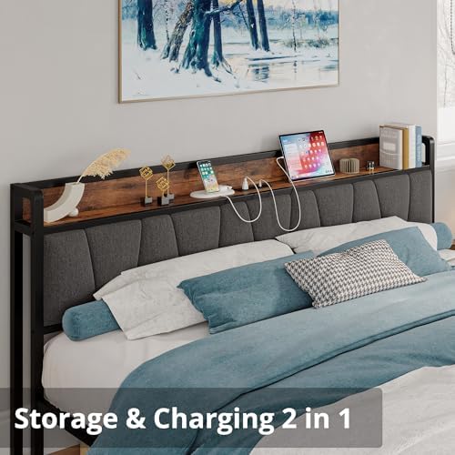 LIKIMIO California King Bed Frame - Image 4