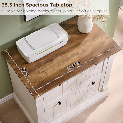 OKD Farmhouse Lateral File Cabinet - Image 3