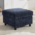 WUTUTUEE 25'' Square Storage Ottoman Module by WUTUTUEE