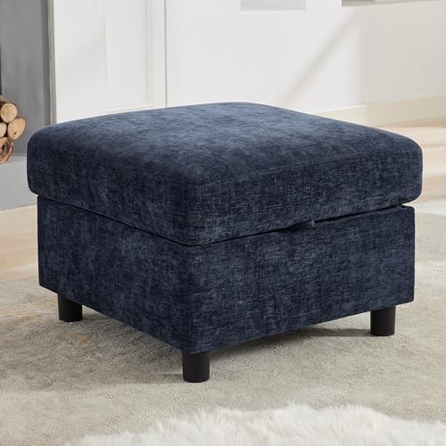 WUTUTUEE 25'' Square Storage Ottoman Module by WUTUTUEE