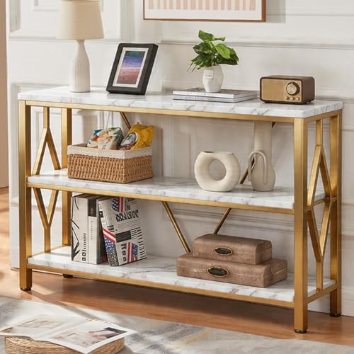 HOMISSUE Sofa Console Table, Rustic Console Table by Homissue