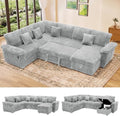Modular Sectional Sleeper Sofa by Unknown